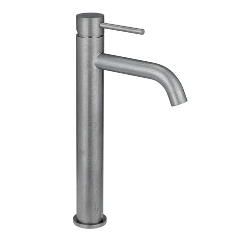 Elysian Extended Basin Mixer - Antique Steel