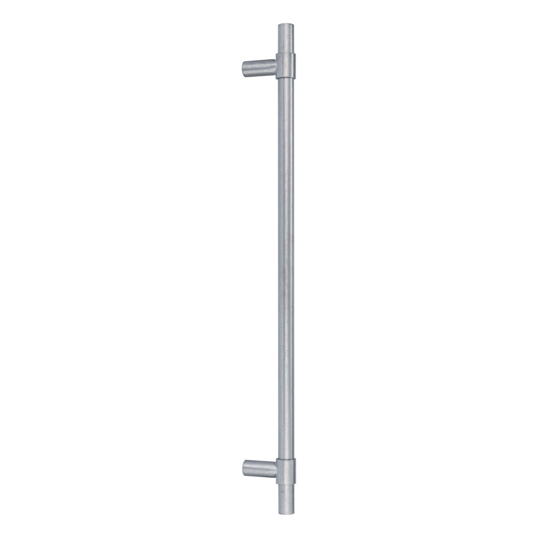 Modi Adjustable Entry Door Pull 600mm- Antique Steel