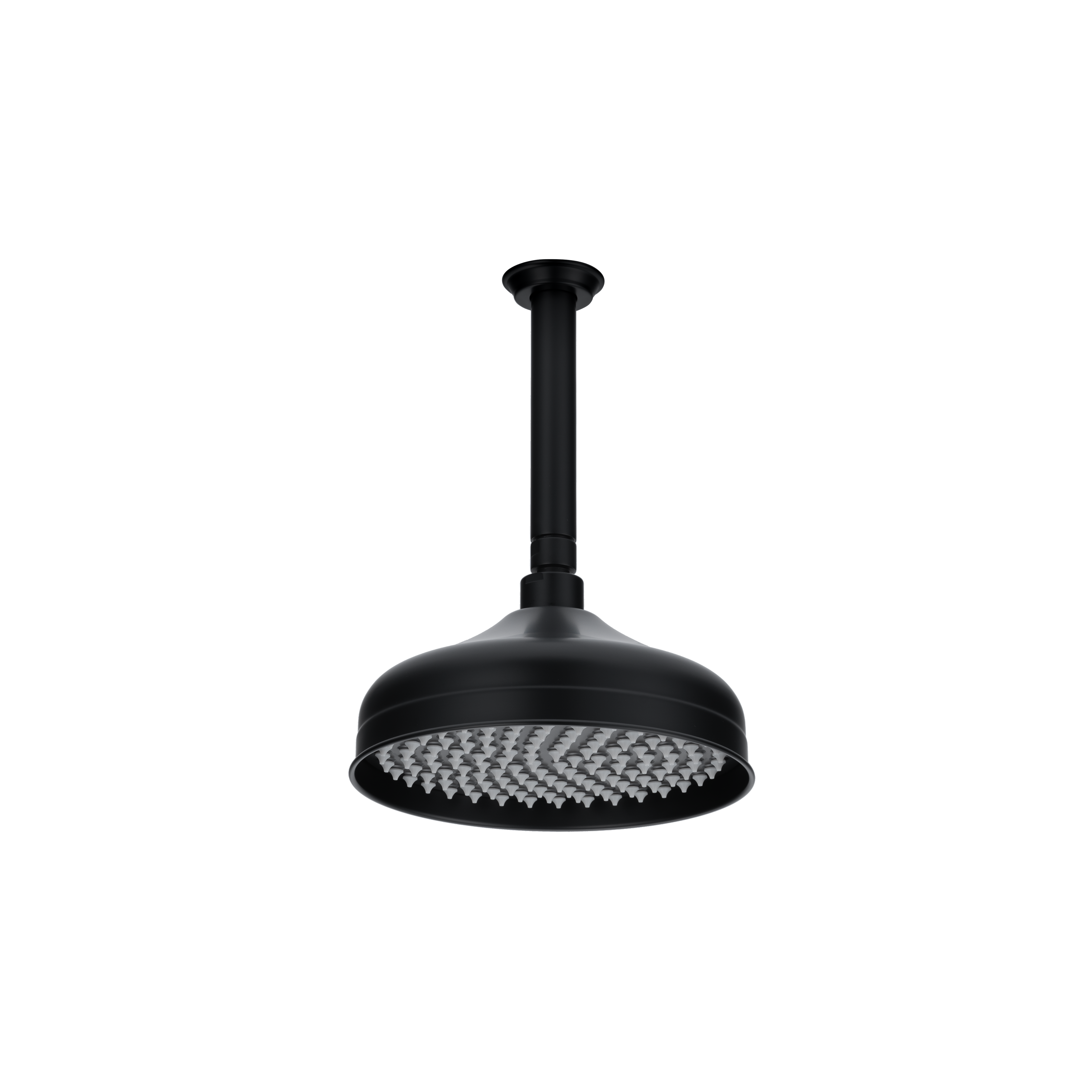 Kingsley Shower Dropper 150mm and Head Set - Matte Black