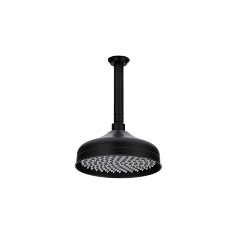 Kingsley Shower Dropper 150mm and Head Set - Matte Black