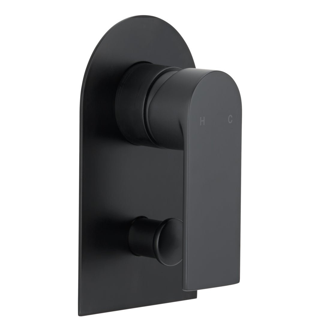 Magnus Shower Diverter - Matte Black