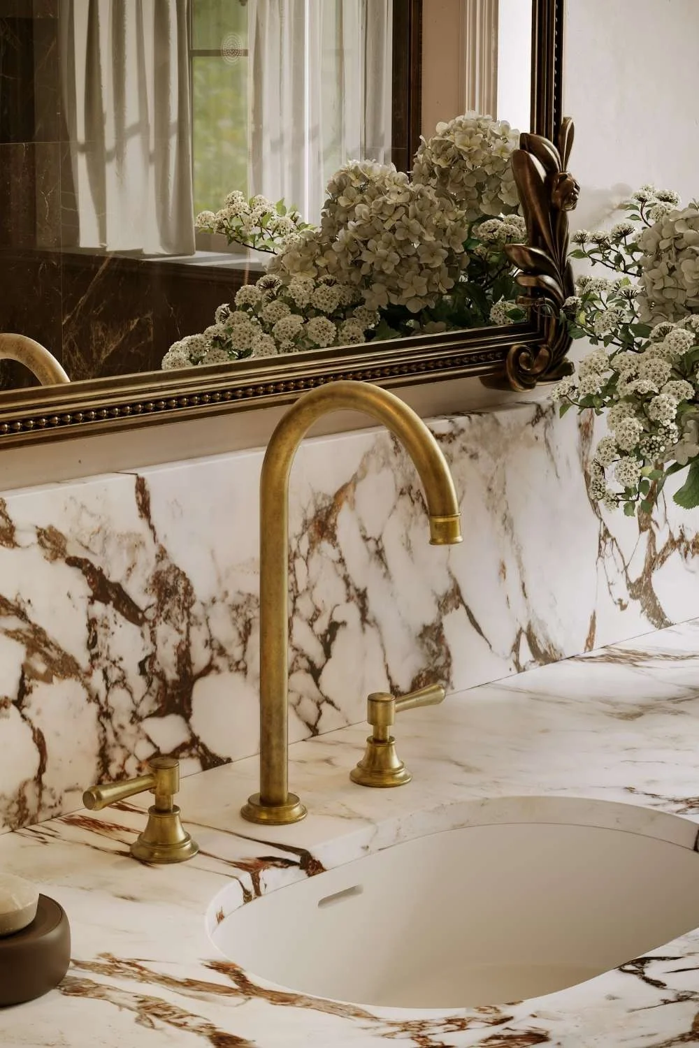 Cohesive Design Interior Tumbled Aged Brass