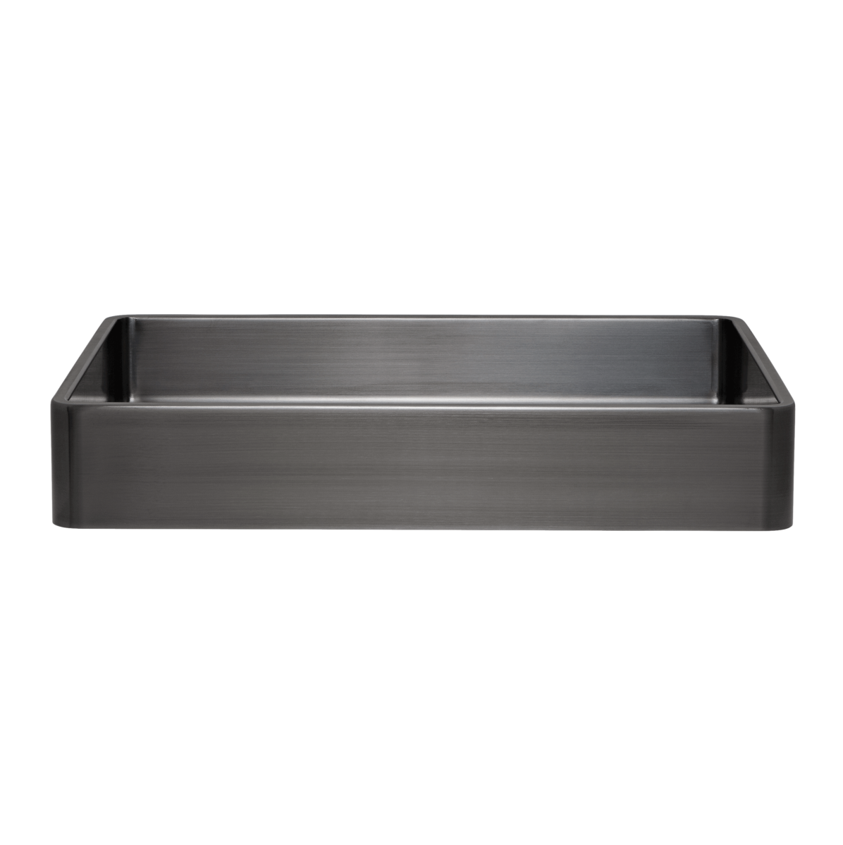Ora Basin Sink 470mm - Brushed Gunmetal - Feature