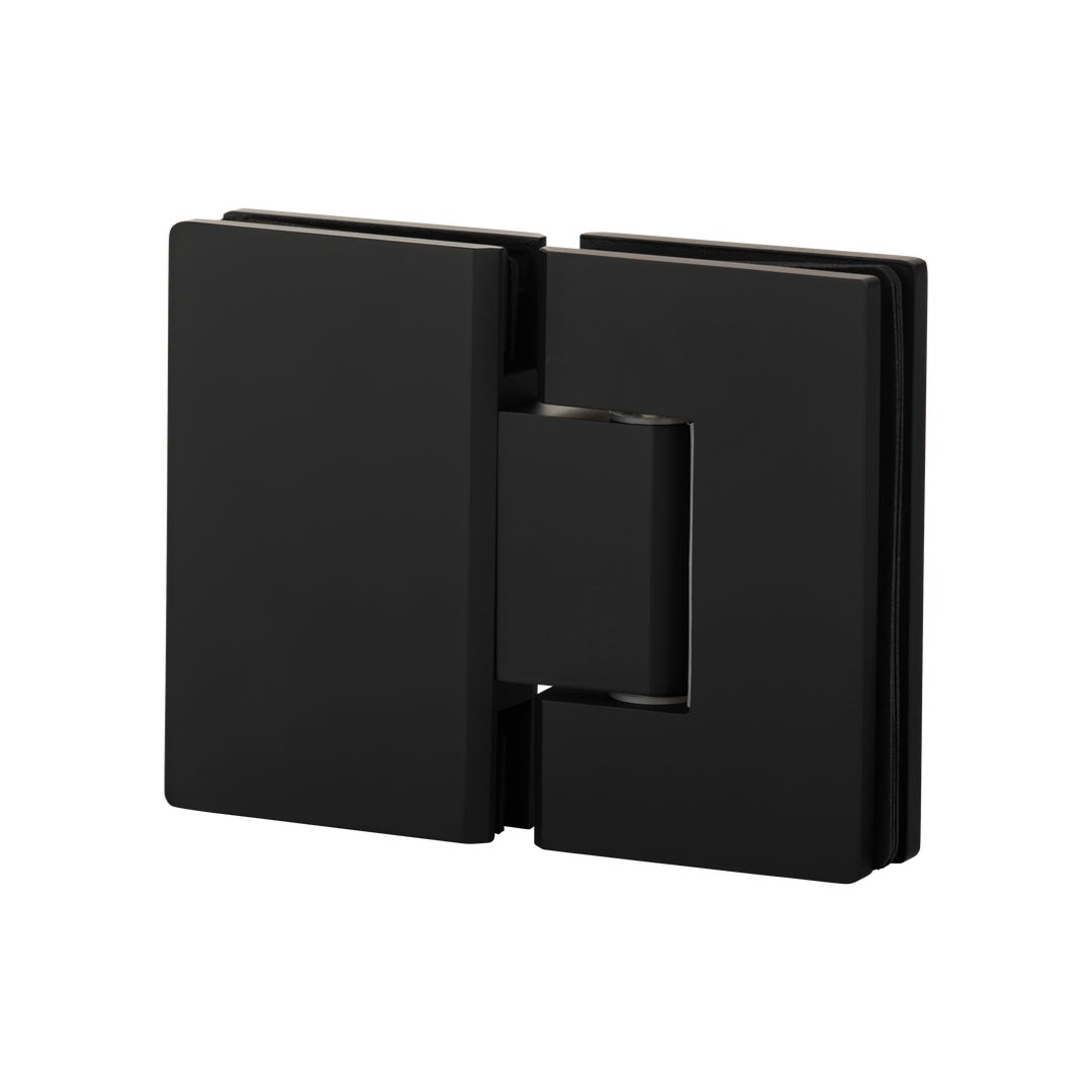 Kenzie Glass to Glass Shower Hinge - Matte Black