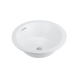 19095-Zuri-Undercounter-Round-Basin Side Gloss-White-Overflow