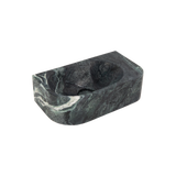 Pedra WallMounted Basin 400mm VerdeGreen Side 2