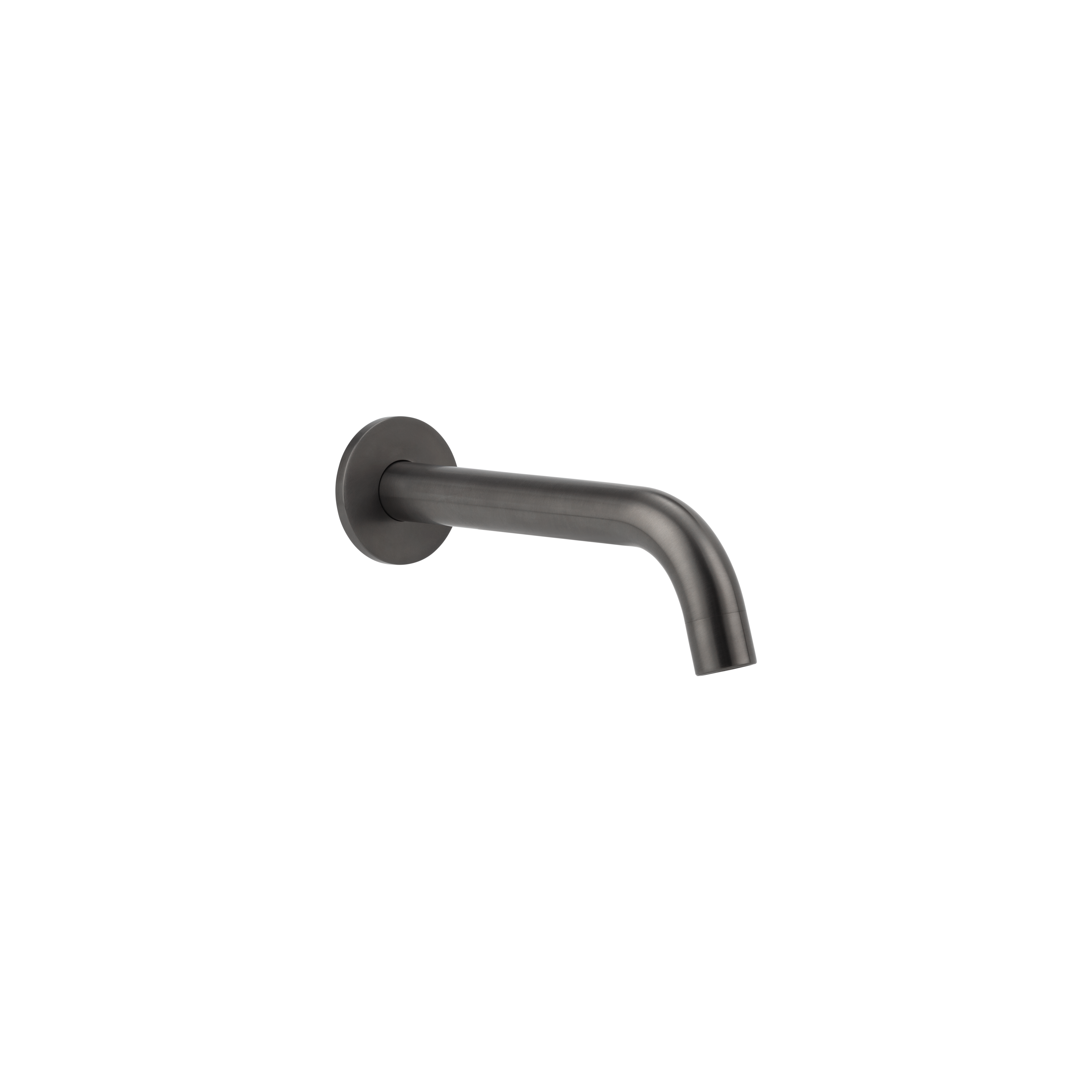 Sola Wall-Mounted Spout - Brushed Gunmetal