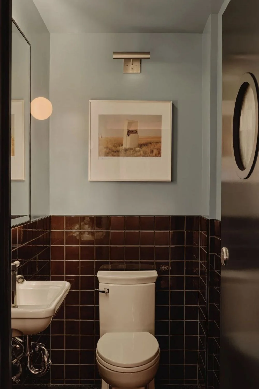 London Interior Design Powder Room