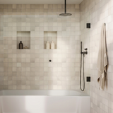 Kenzie Glass-to-Wall Shower Hinge - MB