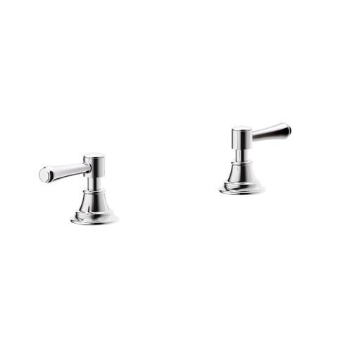 Kingsley Assembly Bench Mounted Taps - Chrome