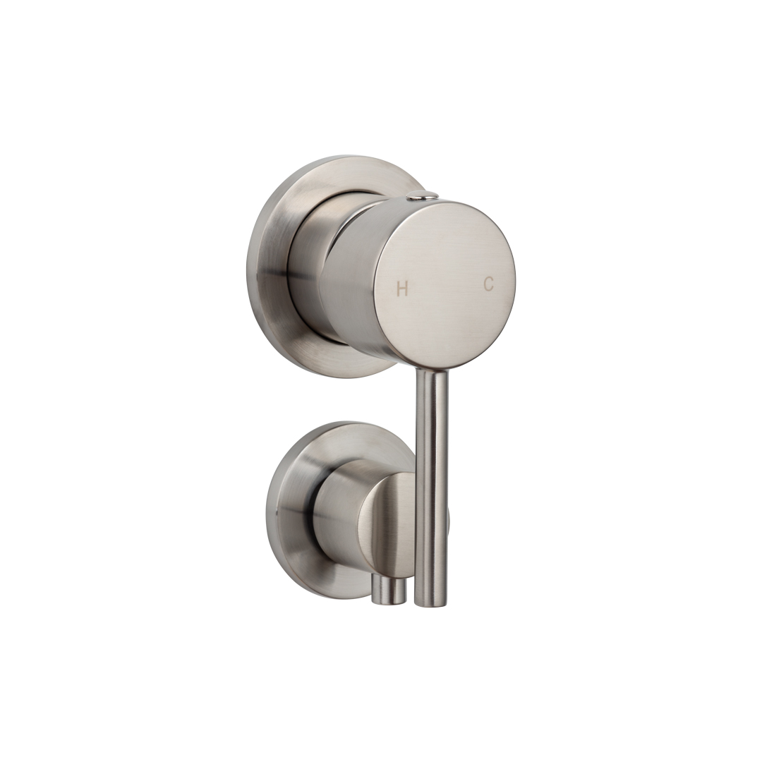 Elysian Shower Bottom Diverter - Brushed Nickel