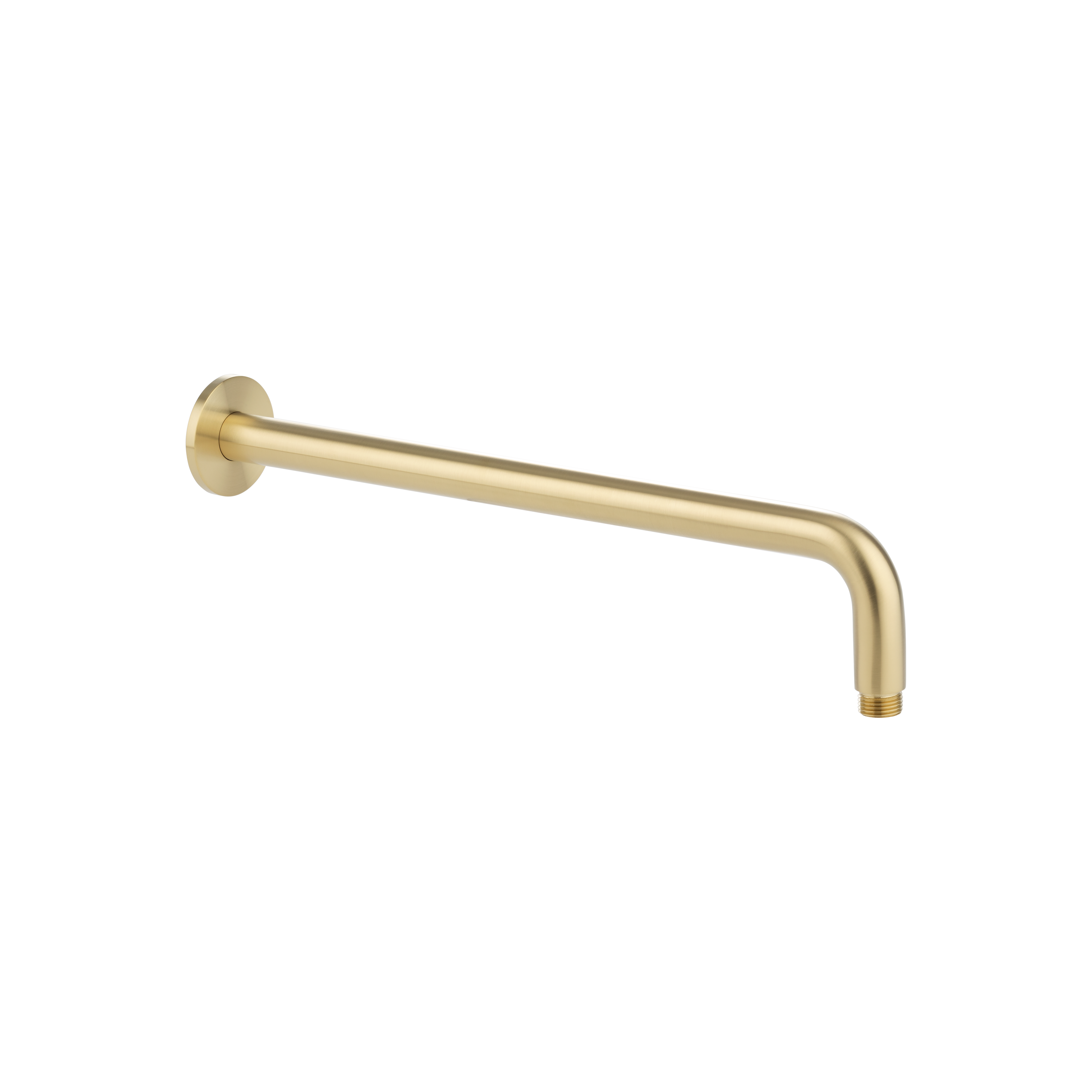 Shower Arm 400mm - Brushed Brass
