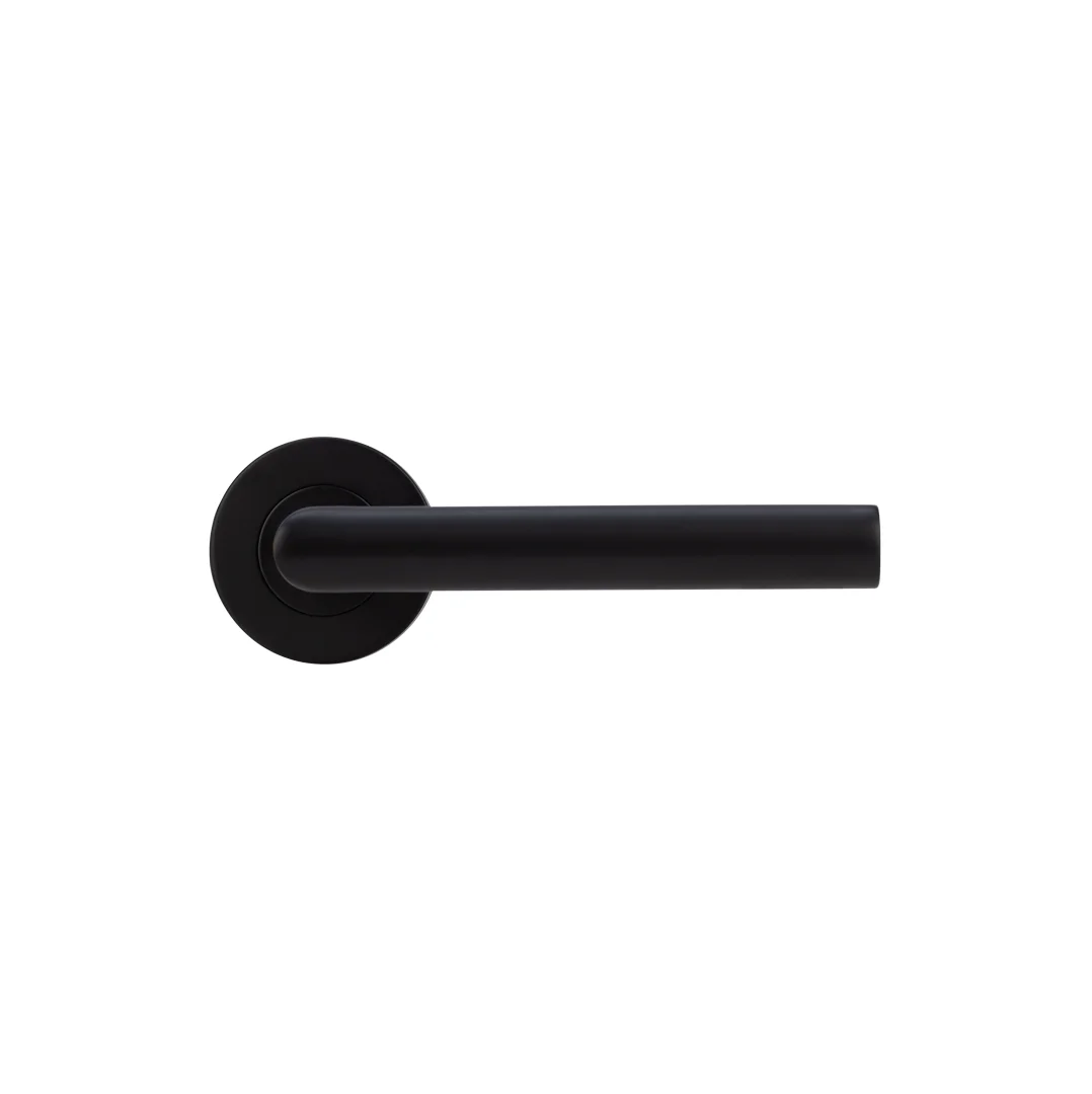 Davis Door Handle - Matte Black - Feature