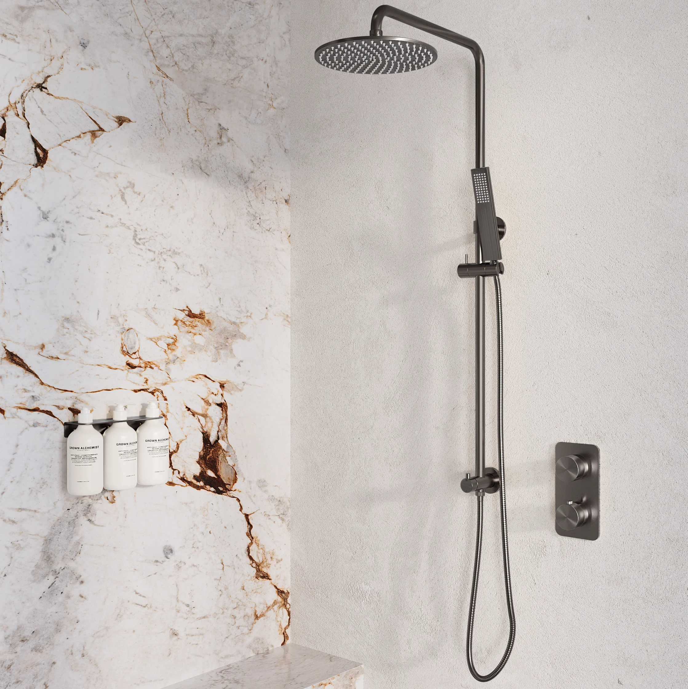 Milani Thermostatic Shower Mixers Insetting HiRes View02 BG