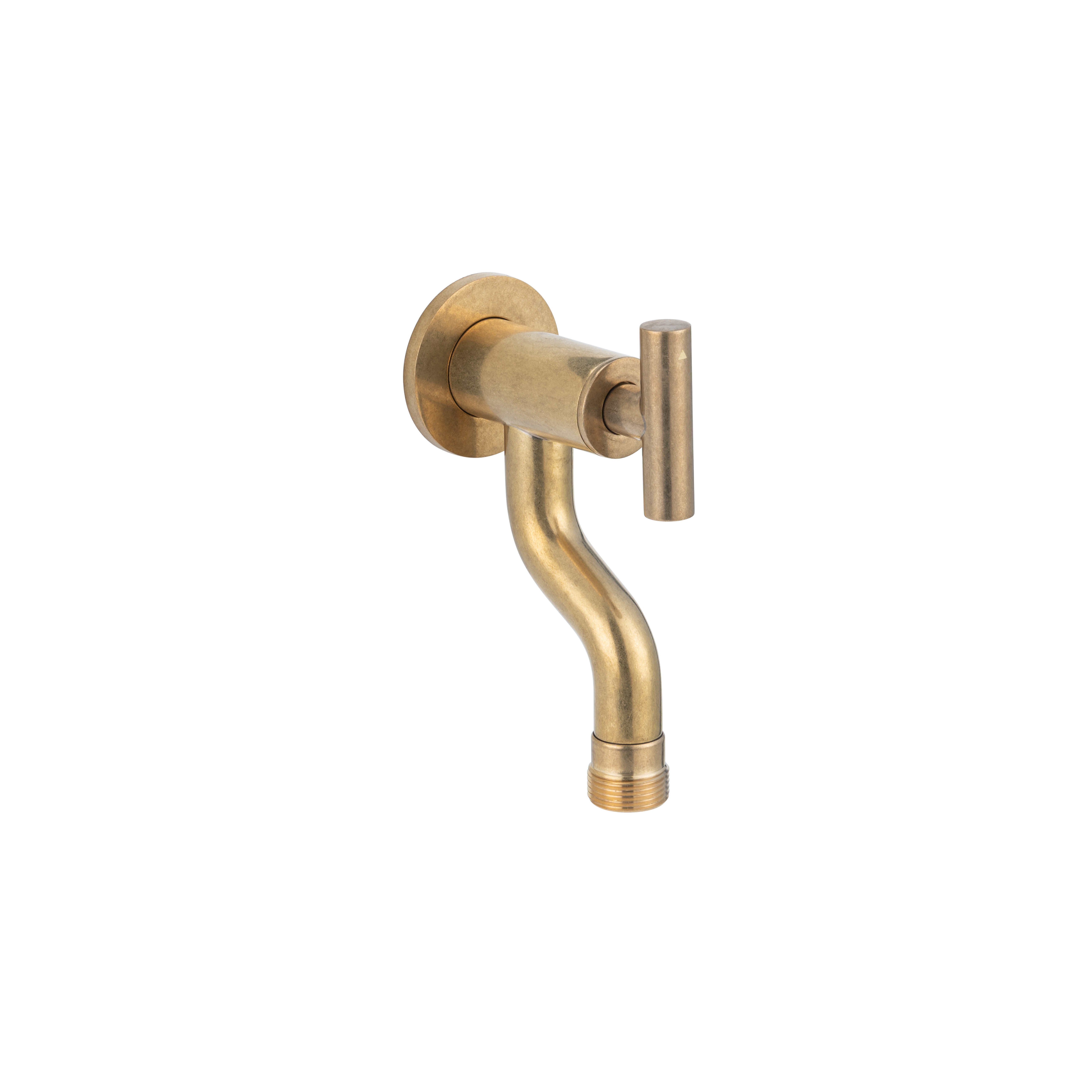 16758-Sola-Garden-Hose-Tap Side Tumbled-Aged-Brass-1