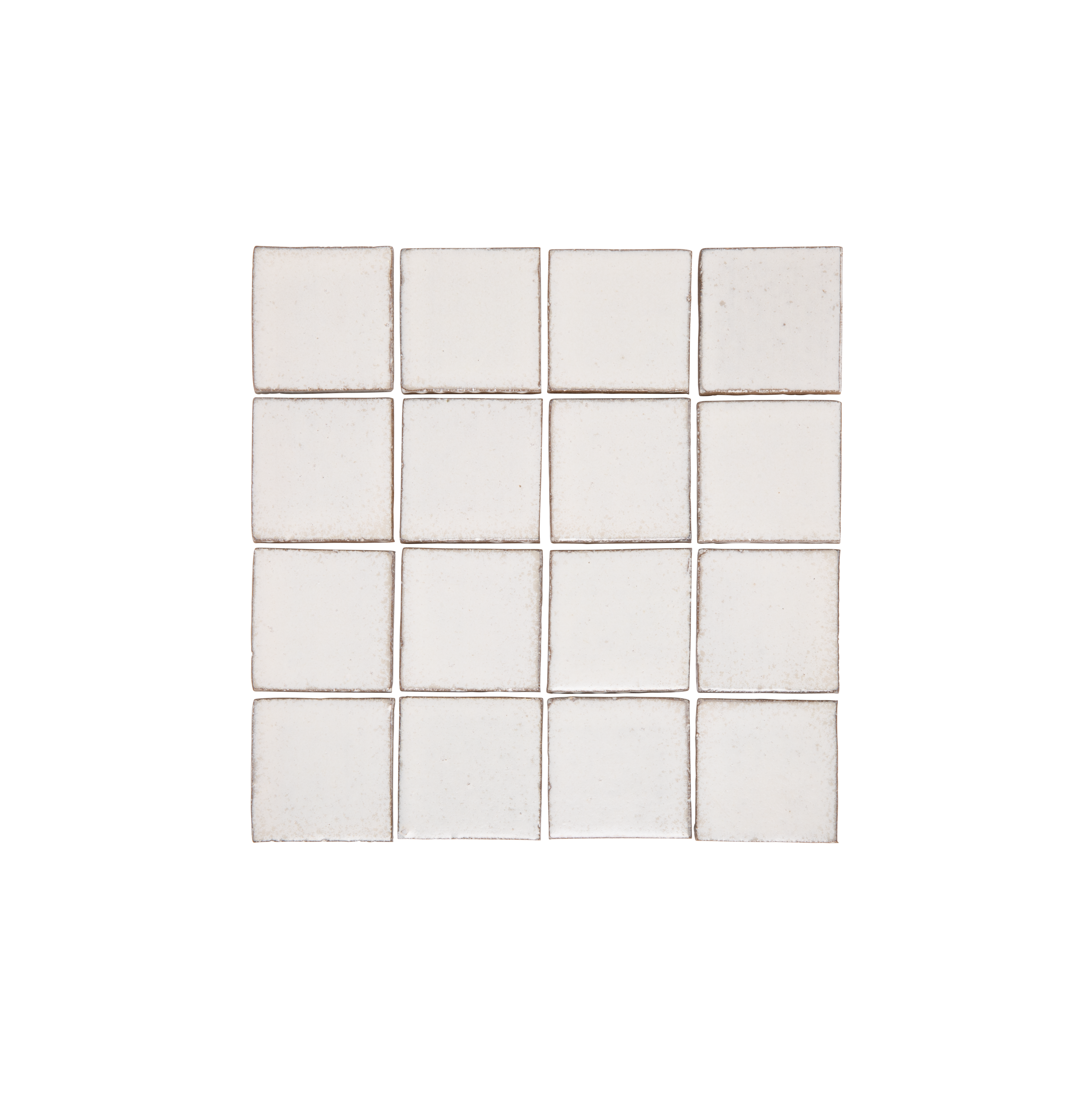 Ashiya Handmade Square Mosaic Snow