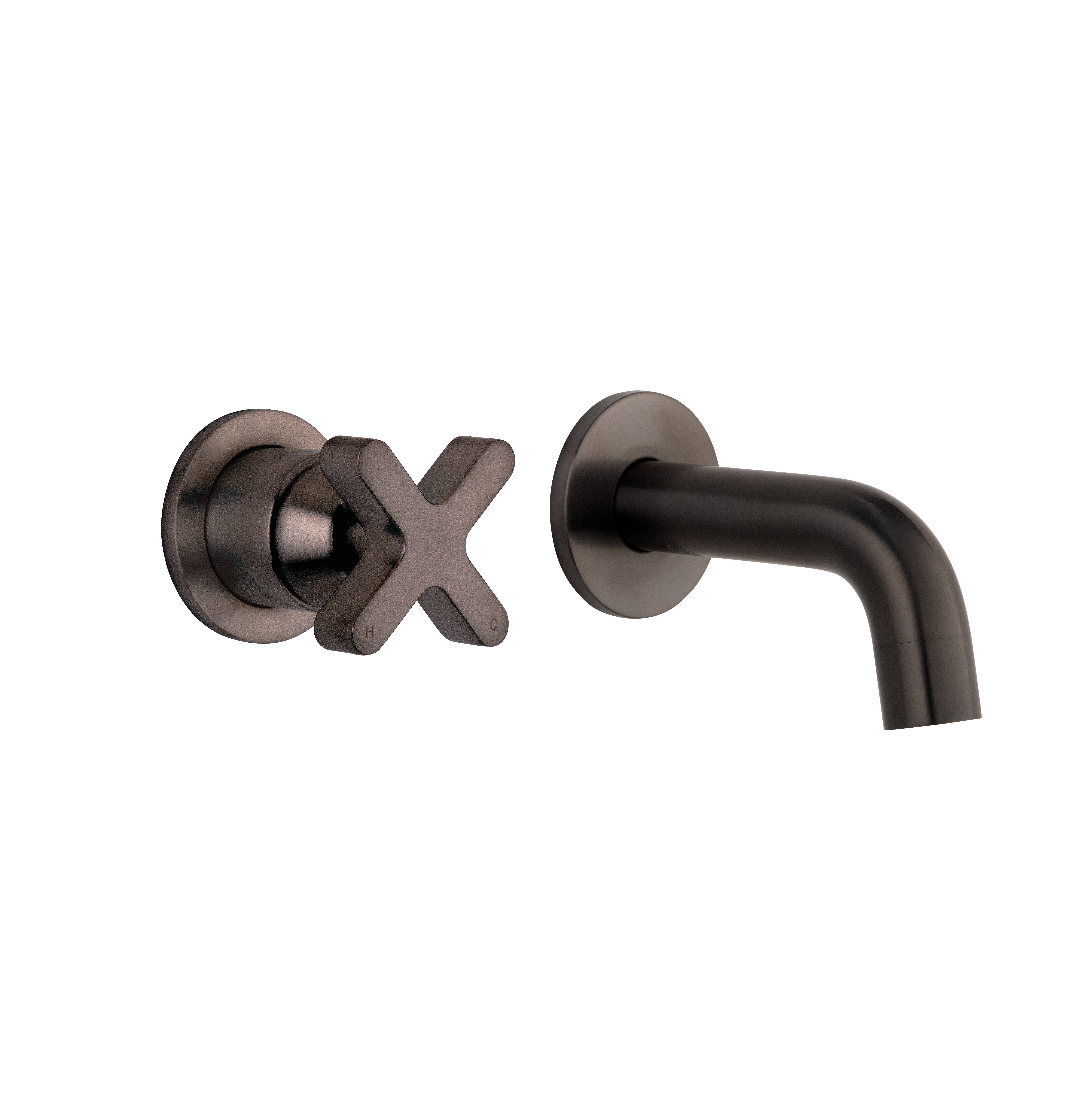 Cross Progressive Mixer Mini Spout Set GM