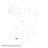 Elysian Minimal Wall Mounted Set SPEC-01