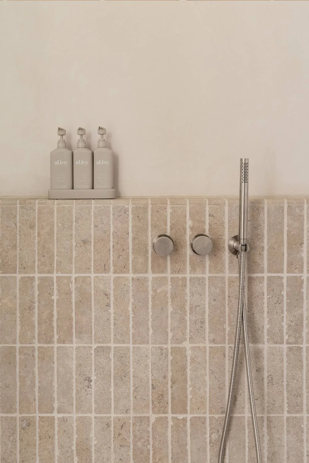 Different Silver Finishes Shower Set