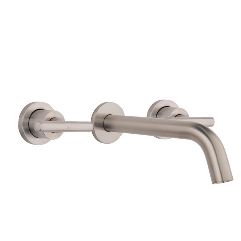 Barre Assembly Taps & Spout Set - Brushed Nickel