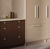Pedra%20Cabinetry%20Pull%20400mm%20Pedra%20Large%20Knob%2035mm Carrara%20Marble