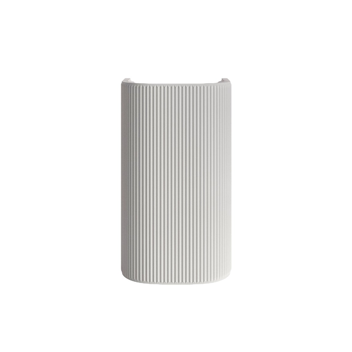 Nelios Concrete Pedestal - Matte White