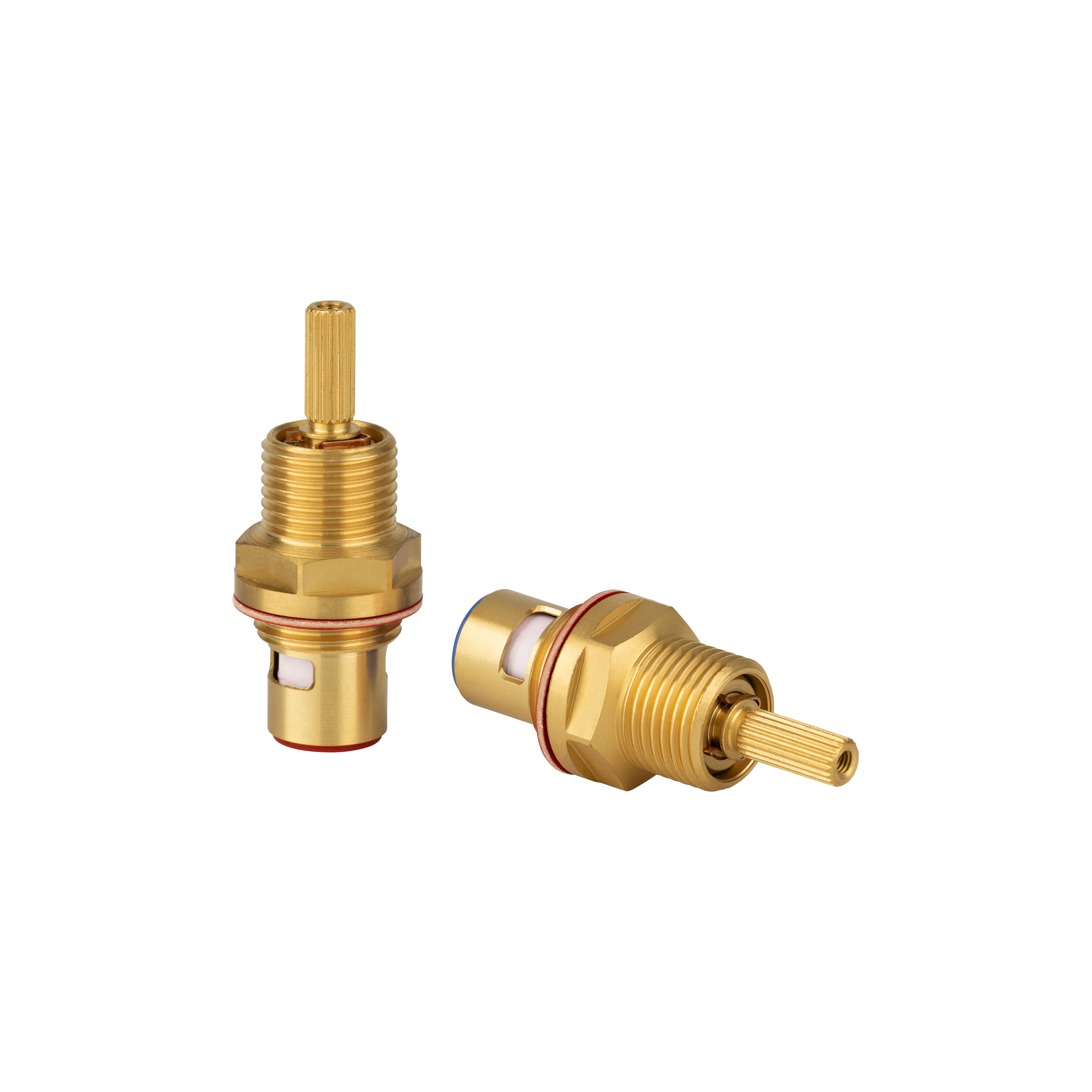 In-Wall - Assembly Taps - Spindle Standard Set (H&C) (Solid Brass) - AU/NZ