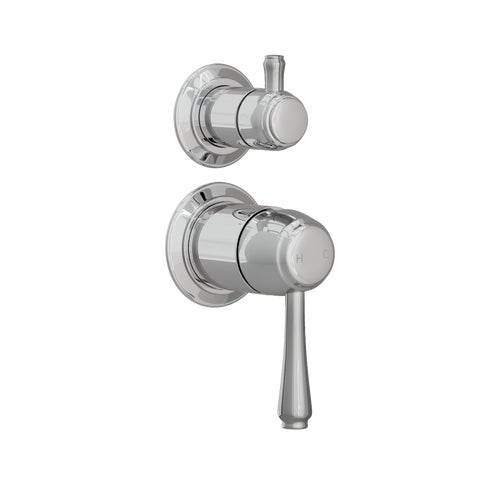 Kingsley Thermostatic 2-Way Diverter - Polished Stainless