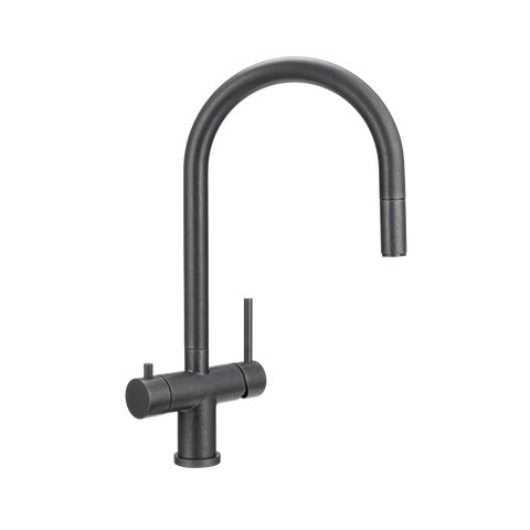 Elysian Commercial 3-Way Pull-Out Filter Tap - Antique Slate