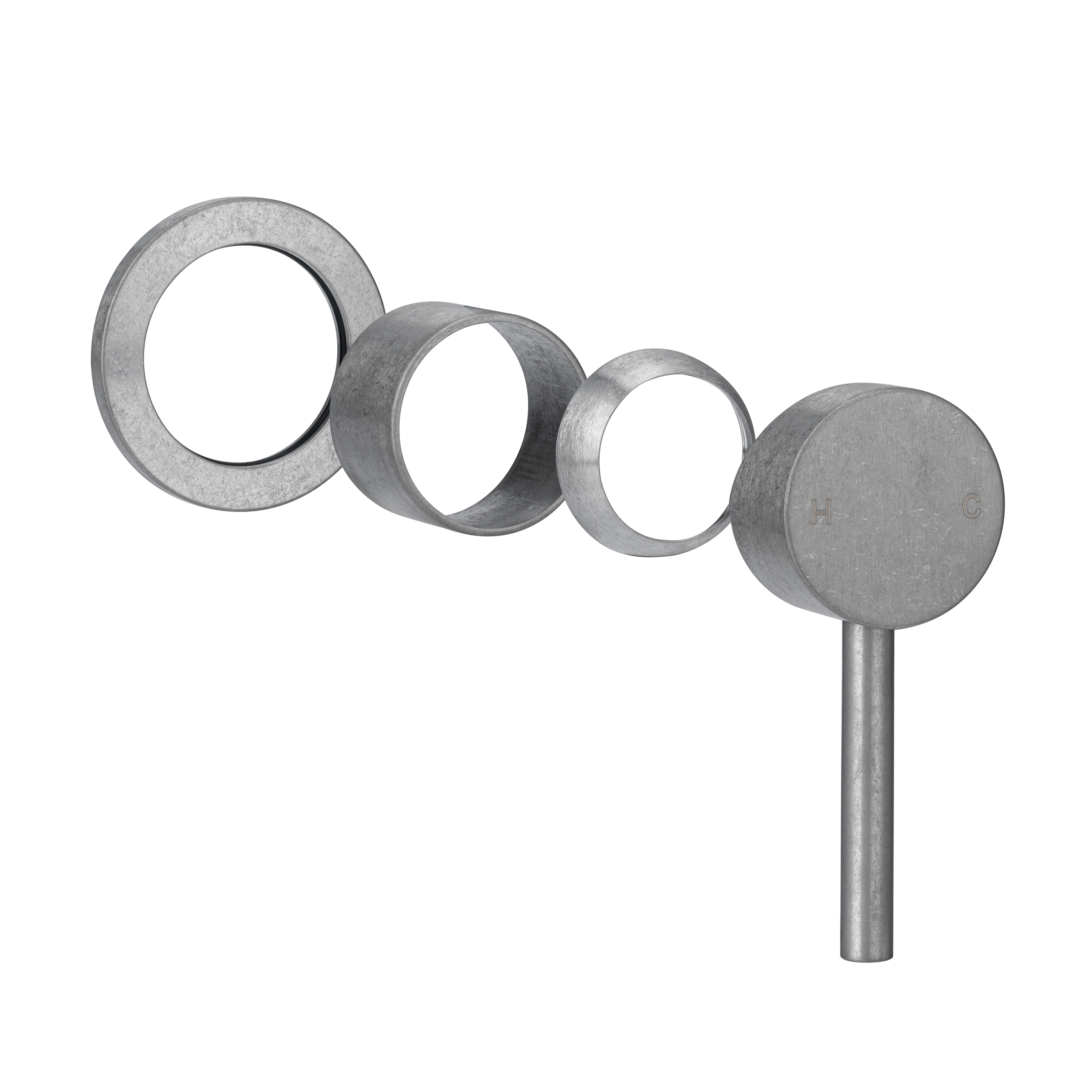 Sola Minimal Handle Kit - Antique Steel