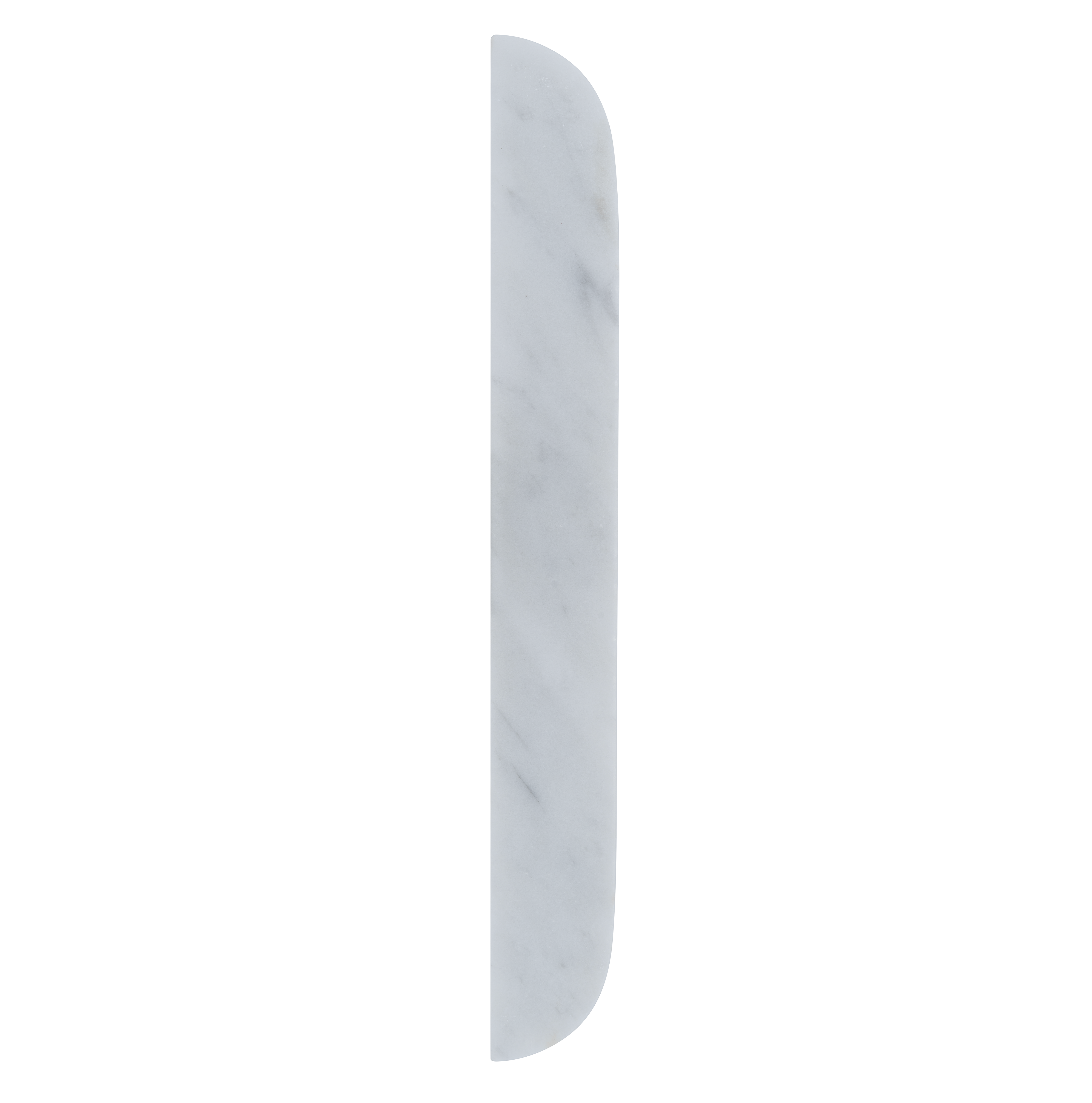 17587-Pedra-Curve-Cabinetry-Pull-320mm Front Carrara-Marble
