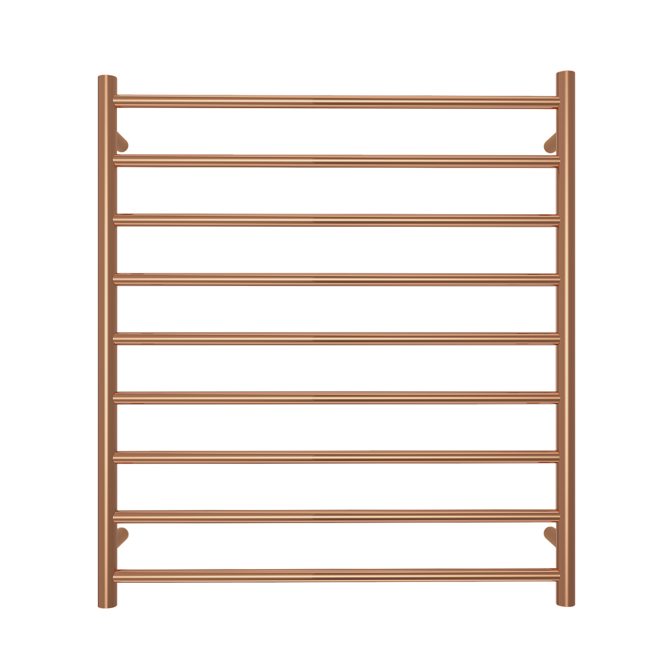 Elysian 9-Bar Heated Towel Ladder (12v) - Brushed Copper