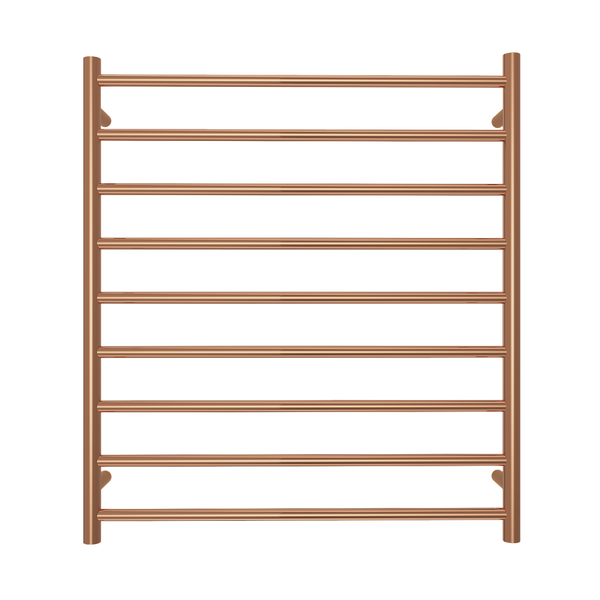Elysian 9-Bar Heated Towel Ladder (12v) - Brushed Copper