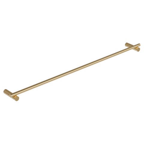 Sola Single Towel Rail - Brushed Brass