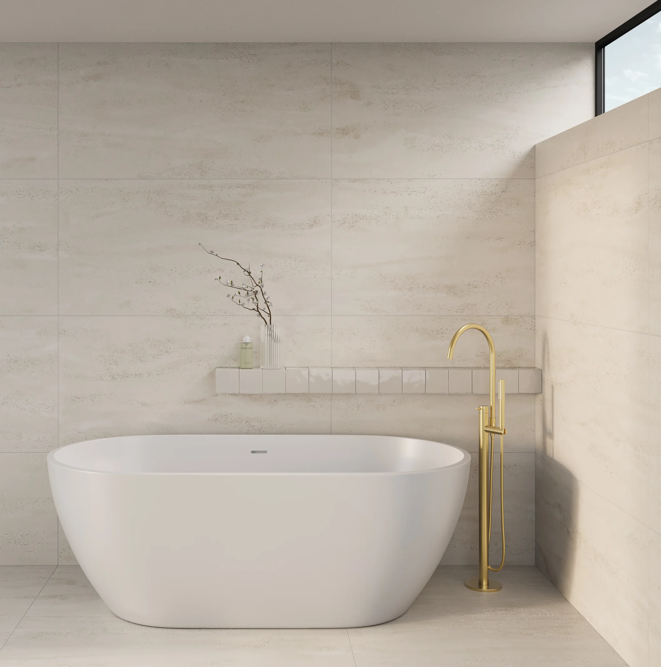 ElysianFloorMountedBathFillerWithHandShower Final View01 BB 01