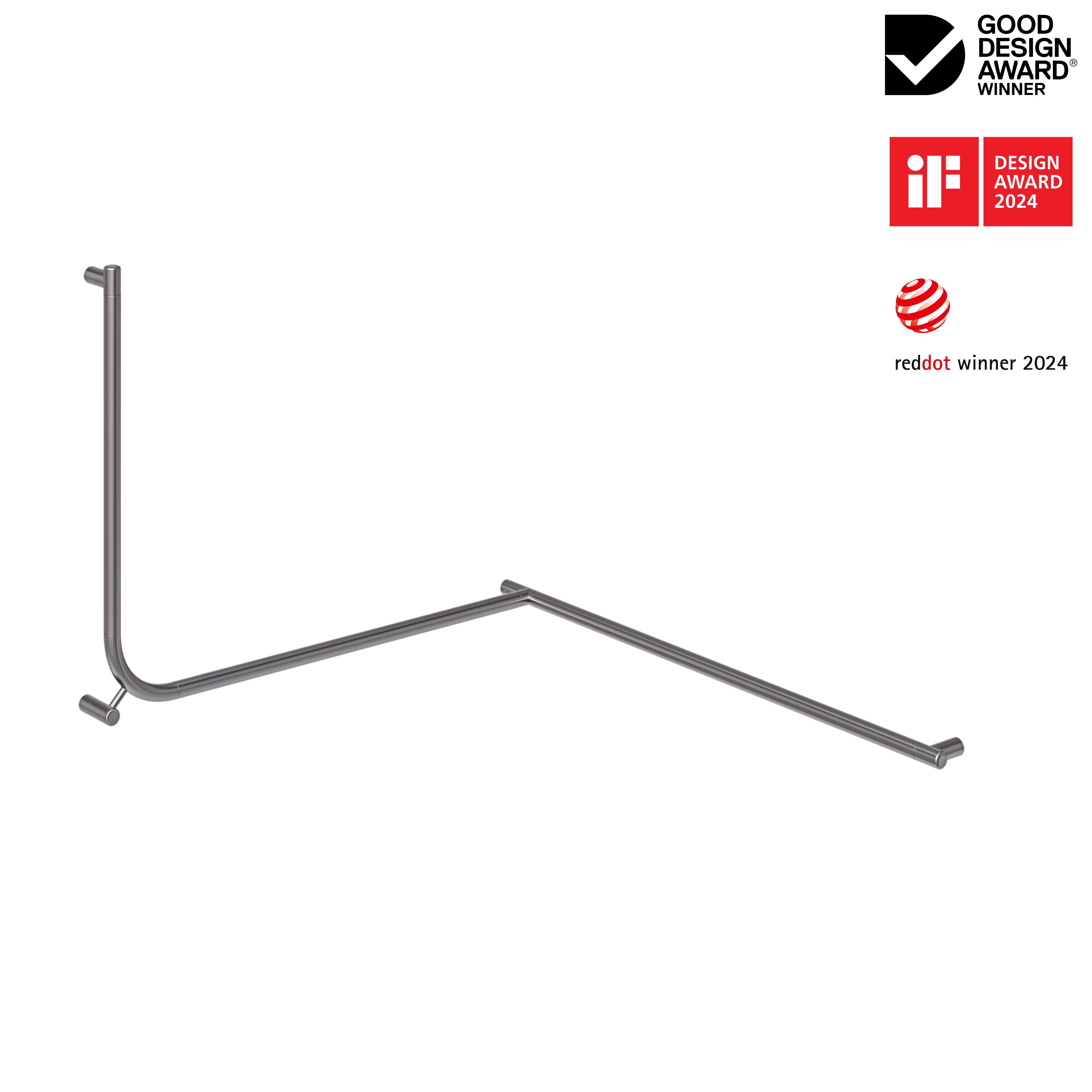 Aliro Accessible 90 Continuous Grab Rail GM