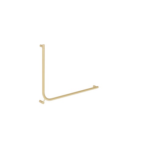 Aliro Accessible 90° Grab Rail - Brushed Brass