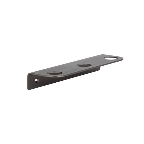 Lira Soap Bottle Holder - Triple - Brushed Gunmetal