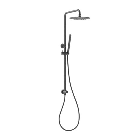 Sola Shower Rail Set - Antique Slate