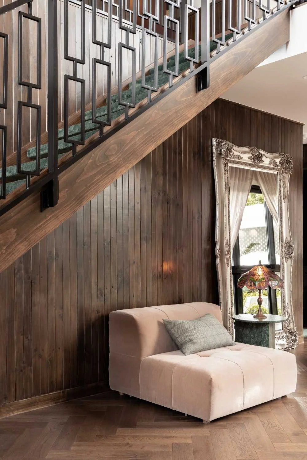 Modern vs Traditional Architecture Staircase Entryway