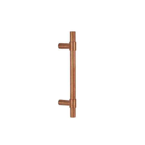 Modi Adjustable Entry Door Pull 300mm - Brushed Copper