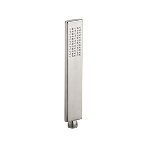 Rounded Rectangle Hand Shower - Brushed Nickel
