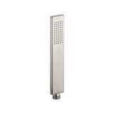 Rounded Rectangle Hand Shower - Brushed Nickel - Feature