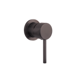 Elysian minimal mixer side BrushedGunmetal