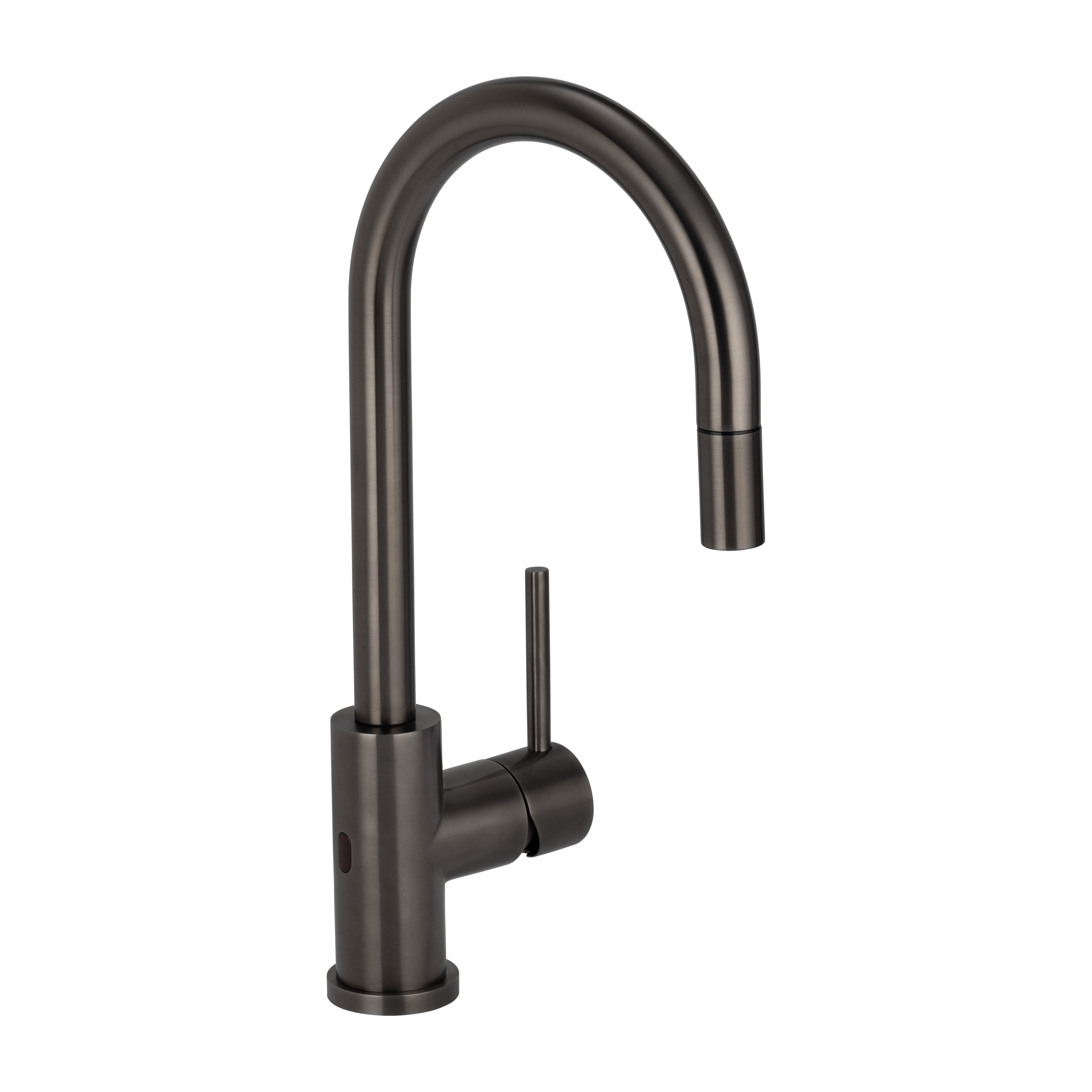 Elysian Sensor Commercial Pull-Out Kitchen Mixer - Brushed Gunmetal