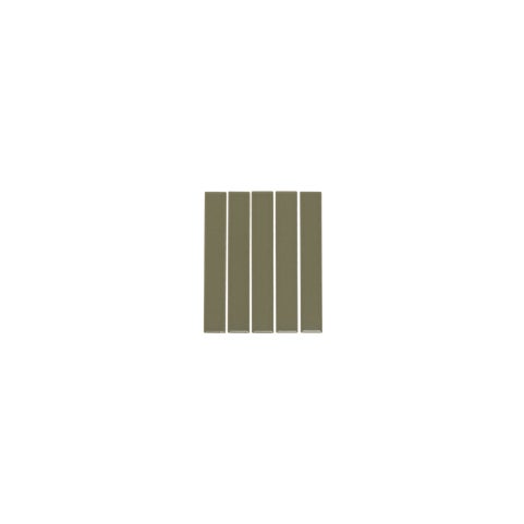 Atami Finger Mosaic Tile - Olive Green - (Sample)