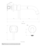 Sola Minimal Mixer   Spout Set SPEC-01