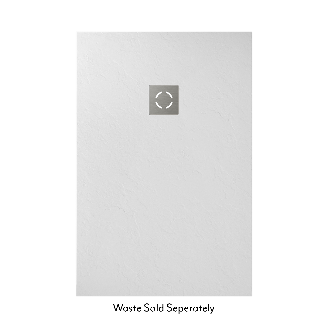 Shower%20Tray White 1200mmx800mm SS%20Waste%20Cover