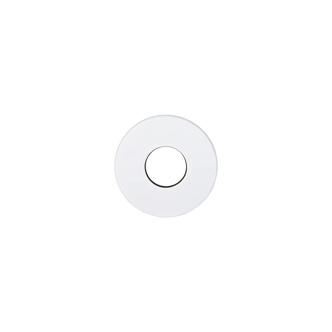 60mm thin backplate White front web