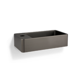 Silo Wall Mounted Basin - Brushed Gunmetal - Feature